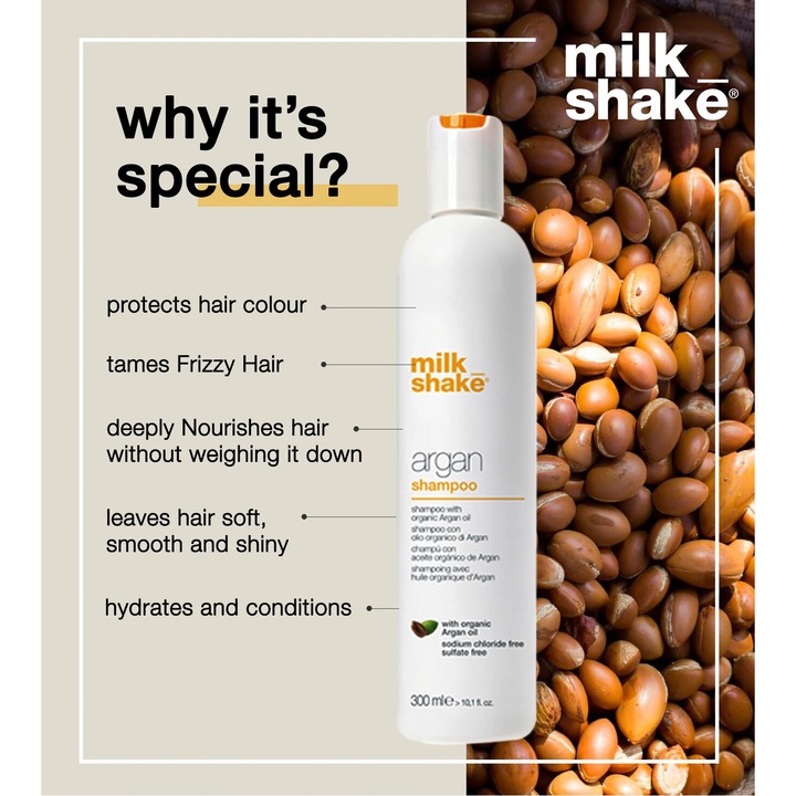 Milk_Shake Argan Shampoo sampon minden hajtípusra 300 ml