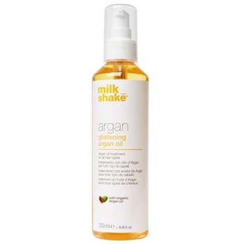 Ulei pentru par Milk Shake Argan Glistening, 250ml Ulei pentru par Milk Shake Argan Glistening, 250ml