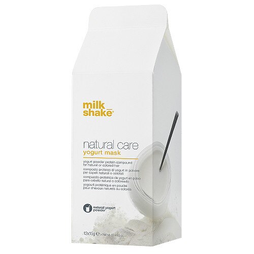 Masca pentru par Milk Shake Natural Care Active Yogurt (12 plicuri x 15 gr)
