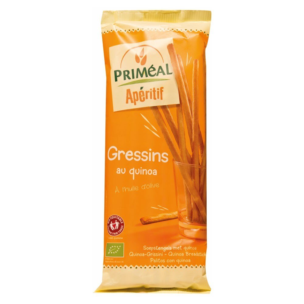 Grisine cu quinoa Bio, Primeal, 120g