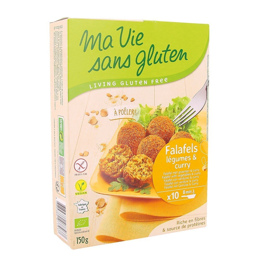 Falafel cu legume si curry - fara gluten 150g