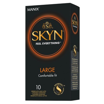 Prezervative Manix SKYN Large, 10 Buc. Prezervative Manix SKYN Large, 10 Buc.