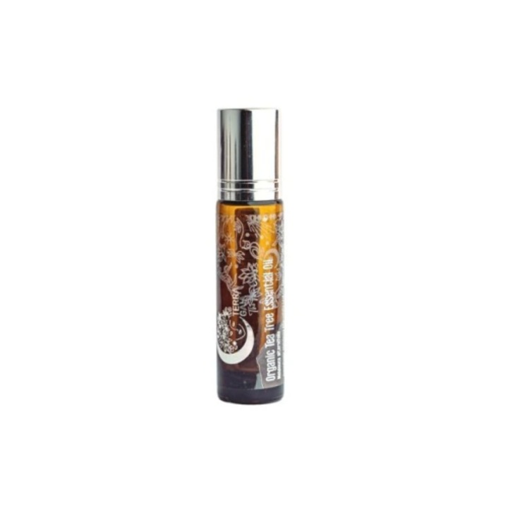 Ulei Esential Organic de Tea Tree Roll-On, 10 ml, Terra Gaia