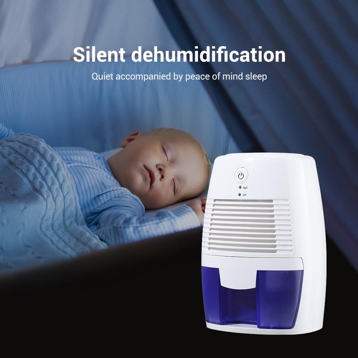 Dezumidificator portabil desicant K0345-0817-JMCJ-xw5609, 25W, alimentare USB, pentru