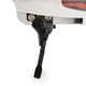 Trotineta cu cadru din aluminiu,3 nivele de reglare a inaltimii, roti PU, suspensii, frana de mana pe disc, de la 10 ani pana la 100kg Byox Plexus White cu suport sticla si centura transport incluse