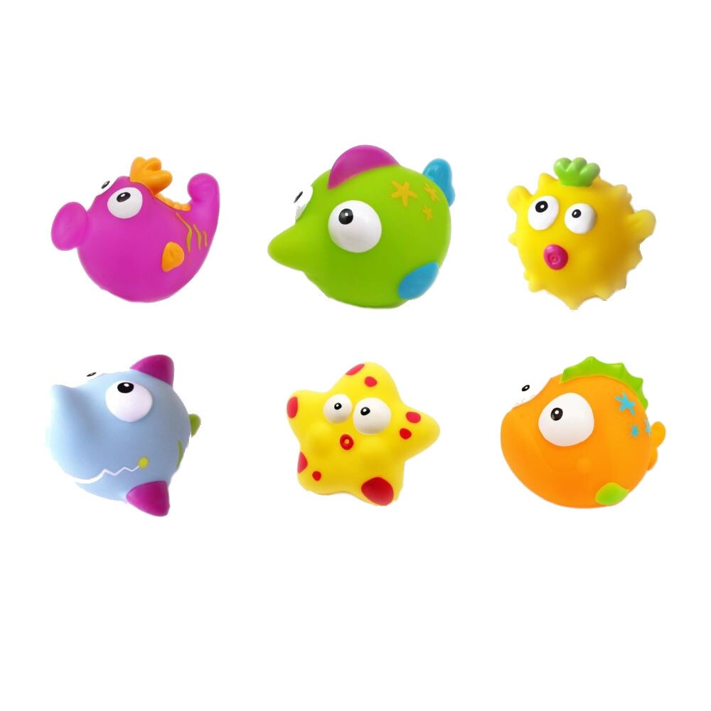 Set 6 jucarii de baie Lumea Subacvatica