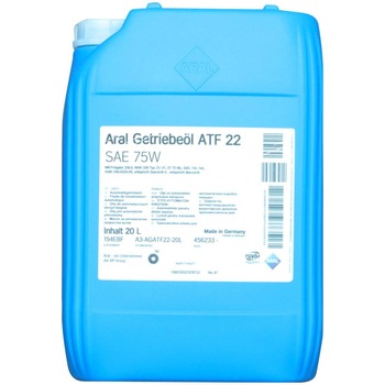 Ulei pentru cutie viteze automata Aral ATF 22, 20L Ulei pentru cutie viteze automata Aral ATF 22, 20L