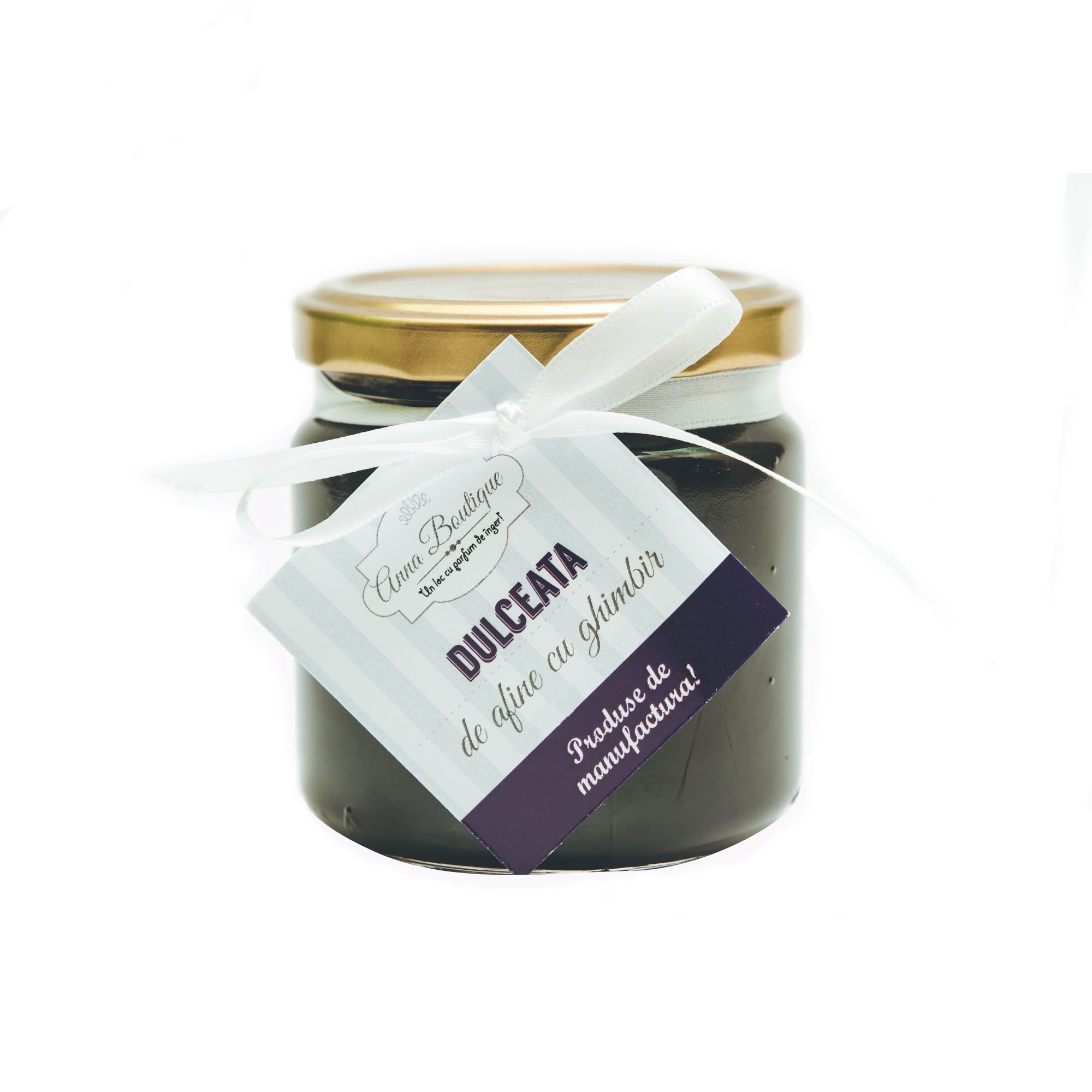 Dulceata de afine cu ghimbir, 220 g