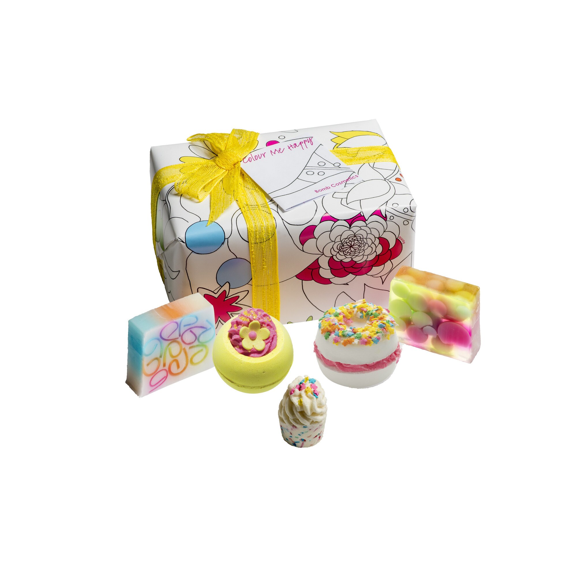 Set cadou Colour Me Happy, Bomb Cosmetics