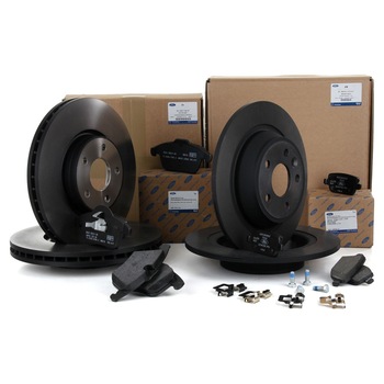 Pachet franare fata Ø 300 MM si spate Ø 302 MM Ford original Premium Mondeo IV Pachet franare fata Ø 300 MM si spate Ø 302 MM Ford original Premium Mondeo IV