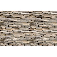 Fototapet DEGRETS 83744 Perete de piatra 2 3D 184x254cm