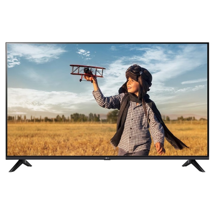 Телевизор LG 50AU731C0LA, 50" 4K UltraHD TV 3840 x 2160, DVB-T2/C/S2, Smart TV LG ThinQ, 4K Upscaling, HDR10 Pro, HGiG, HLG, Built-in Wi-Fi, AI Sound Virtual 5.1 Up-mix, Simplink, HDMI, LAN, USB, Bluetooth, SPDIF, Hotel mode, Ceramic Black 50AU731C0LA