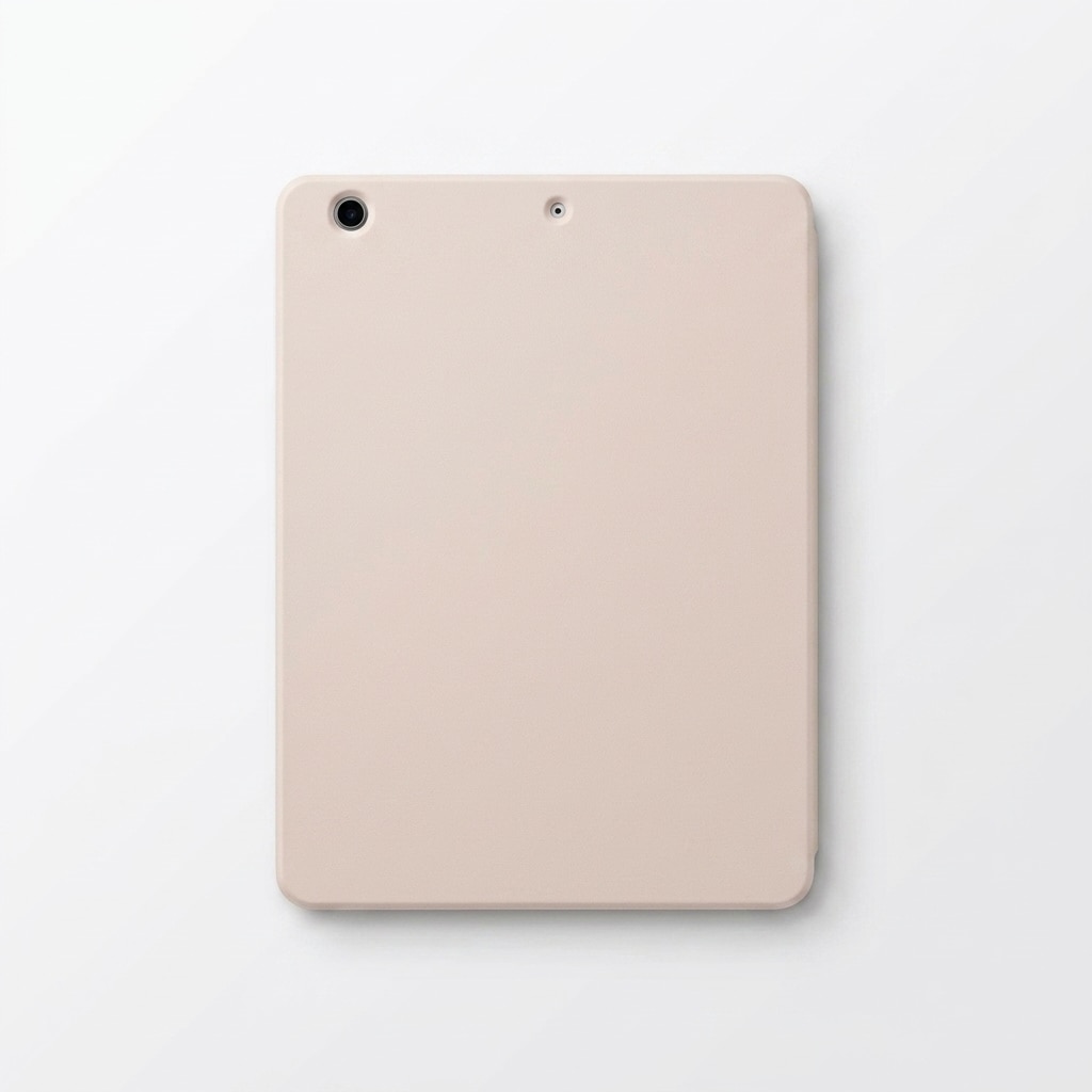 Husa tip carte pentru iPad 10.2 inch (gen 7/8/9), Smart Cover, slot creion, sleep/wake automat, roz pudra
