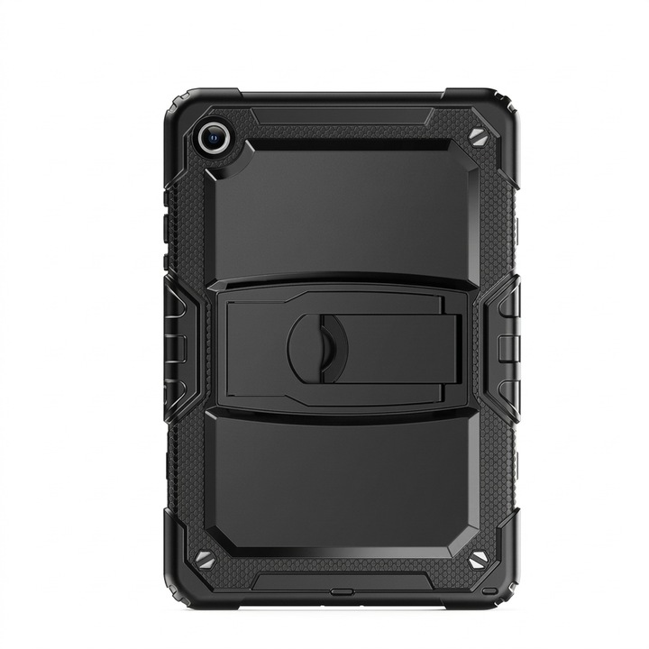 Husa tableta antisoc pentru Samsung Galaxy Tab A8 10.5 (X200/X205), suport pliabil, negru