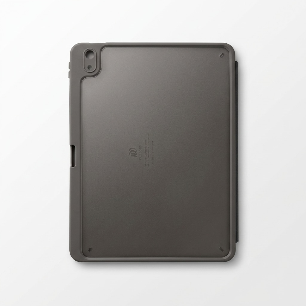 Husa tip carte pentru iPad Air 10.9 / Pro 11 inch, tip origami, suport multi-unghi, negru