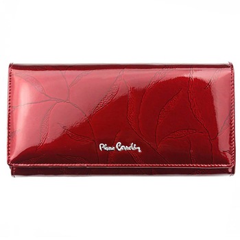 Portofel dama din piele naturala Pierre Cardin GPD016, Rosu, Rosu, 18 cm x 10 cm Portofel dama din piele naturala Pierre Cardin GPD016, Rosu, Rosu, 18 cm x 10 cm
