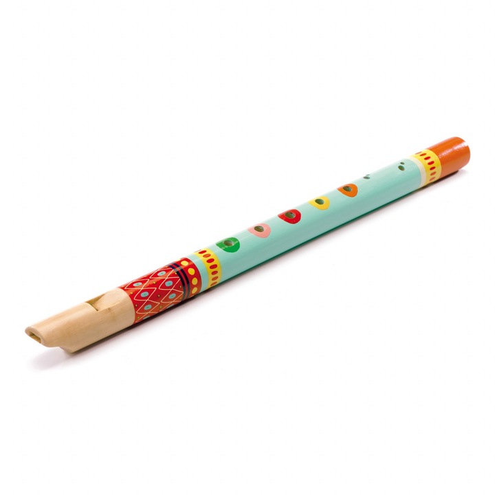 Instrument muzical, Djeco, flaut multicolor