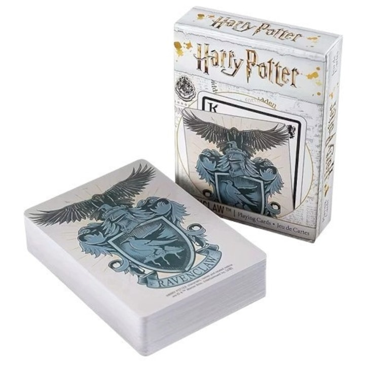 Harry Potter játékkártya szett, 54 kártya, Ravenclaw, prémium gyűjtői kiadás