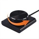 USB hangerőszabályzó E35-A116-E35-1350-CJ, multimédia forgatógomb, fekete