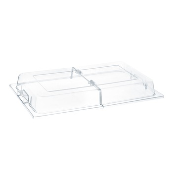 Capac prezentare rolltop GN 1/1, policarbonat - 533x328x(H)76 mm Capac prezentare rolltop GN 1/1, policarbonat - 533x328x(H)76 mm