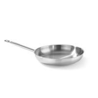 tigaie profesionala 28xh5 cm din inox hendi kitchen line potrivita pt inductie si uz profesional imagen 15_0_
0