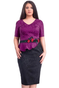 Rochie de seara Ramona 71869, Mov Rochie de seara Ramona 71869, Mov