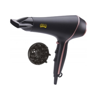 Uscator de par Victronic Profesional , Concentrator , Putere de 1800 W , Buton Putere Turbo , Maner Anti-Alunecare , Functia de Aer rece , Design modern , Culoare negru Uscator de par Victronic Profesional , Concentrator , Putere de 1800 W , Buton Putere Turbo , Maner Anti-Alunecare , Functia de Aer rece , Design modern , Culoare negru