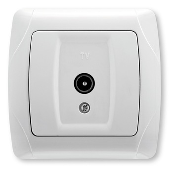 Priza TV trecere 12Db Carmen Viko Priza TV trecere 12Db Carmen Viko