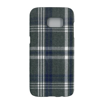 Husa de protectie spate cu invelis textil, Eurocell, pentru Samsung Galaxy S7 Edge, carouri albastre Husa de protectie spate cu invelis textil, Eurocell, pentru Samsung Galaxy S7 Edge, carouri albastre