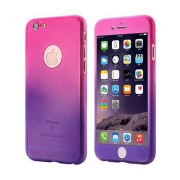 Husa protectie pentru Apple iPhone 6 Plus, Degrade, Fullbody fata-spate cu folie de sticla gratis Husa protectie pentru Apple iPhone 6 Plus, Degrade, Fullbody fata-spate cu folie de sticla gratis