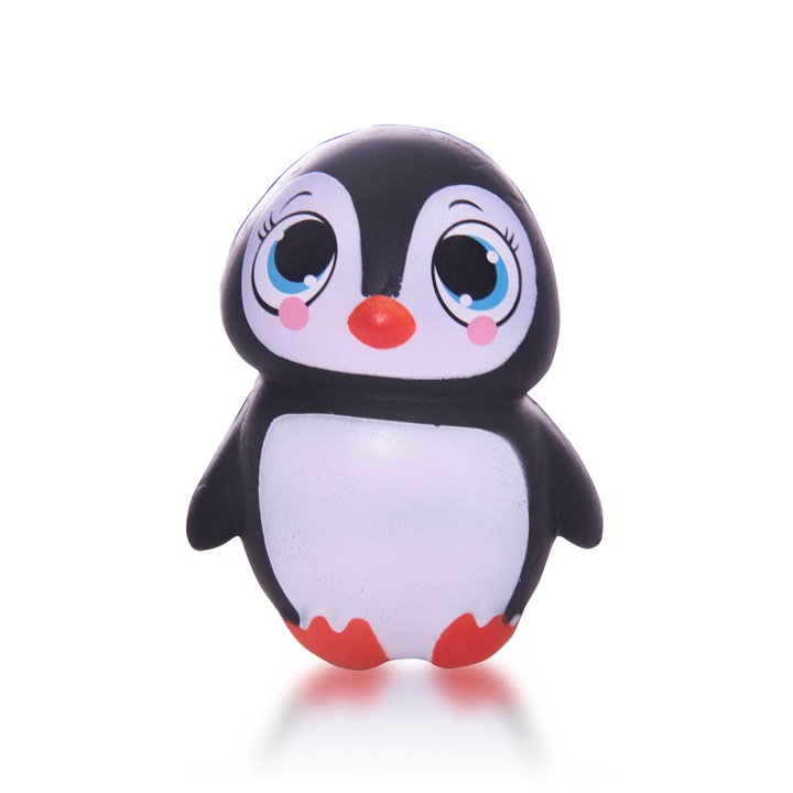 Jucarie SQUISHY Pinguin, parfumat