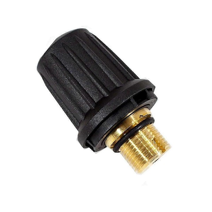 Capac rezervor cu supapa de siguranta pentru aparat de curatat cu abur CJ-F-K0204-20260826-3350, compatibil Karcher SC1/SC2/CTK10/SC2D, alama/negru