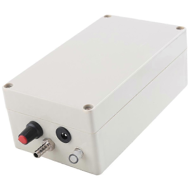 Vákuumszivattyú fejőgéphez CJ-F-K0204-20260806-1931, 12V 24W, sebességszabályozás, műanyag+fém, fehér