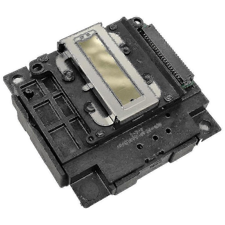 CJ-F-K0204-20260806-5258 nyomtatófej, Epson nyomtatókhoz (kompatibilis L395/L396/L455/L475/L495/L310 és egyéb modellekkel), ABS+fém, fekete, 13 cm