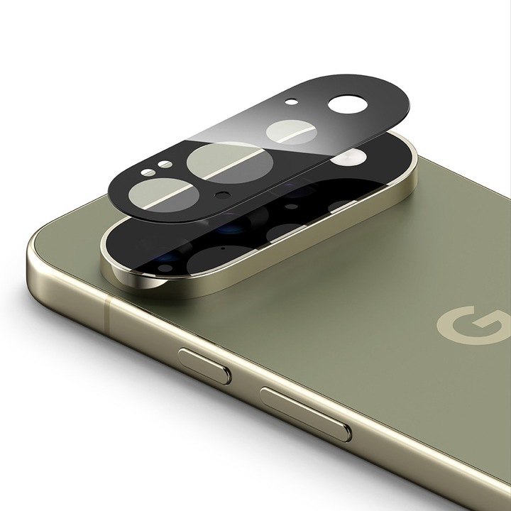 2x fólia kamera Google Pixel 11 Pro Ringke Full cover Glass, Automata applikátor, Egyszerű telepítés, Magas védelem, Prémium minőség, Fekete