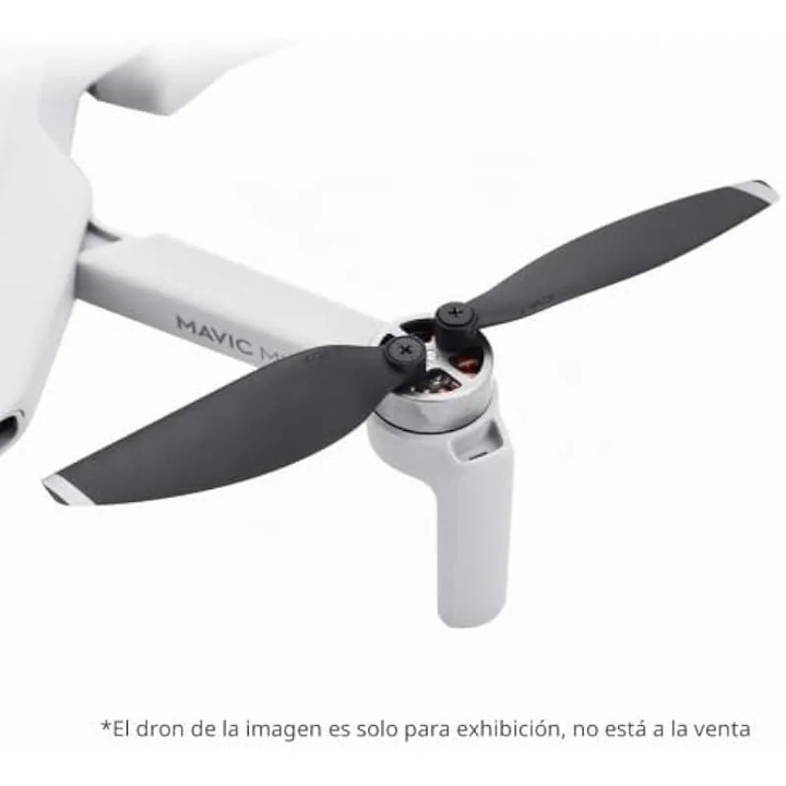 Elice pentru drona K0544-26817-1615-AMC, compatibile cu DJI Mavic Mini, ABS, cu zgomot redus, set 2 perechi, negru/argintiu
