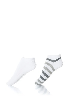 Tommy Hilfiger, Set de sosete - 2 perechi, Alb Tommy Hilfiger, Set de sosete - 2 perechi, Alb