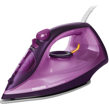 Fier de calcat Philips EasySpeed Plus GC2148/30, 2100w, Talpa Ceramica, 0.27 l, 30 g/min, Sistem antipicurare, Mov Fier de calcat Philips EasySpeed Plus GC2148/30, 2100w, Talpa Ceramica, 0.27 l, 30 g/min, Sistem antipicurare, Mov