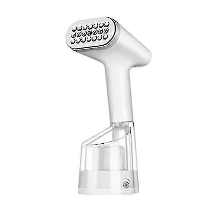 Aburitor vertical de haine CJ-F-K0204-20260816-1-141, portabil de mana, rezervor 100 ml, 18 min functionare continua, duza inox 7 orificii, alb