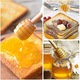 Lingurite pentru miere din lemn, set 30 buc., 8 cm, lemn natural