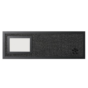 Panou fotografii, BI-OFFICE, 20x60 cm, textil, rama neagra Panou fotografii, BI-OFFICE, 20x60 cm, textil, rama neagra