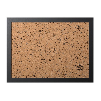 Panou de pluta cu puncte negre, BI-OFFICE, 60x90 cm, rama lemn neagra Panou de pluta cu puncte negre, BI-OFFICE, 60x90 cm, rama lemn neagra