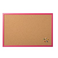 panou de pluta bi-office 60x90 cm fata dubla rama roz imagen 25_0_
0
