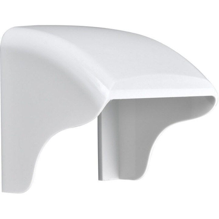 Cutie de protectie pentru priza electrica 260815BM6422, IP65, ABS rezistent la socuri si UV, pentru doze incastrate 50×50 mm, alb, 9,5×9,5×5 cm, 1 buc.