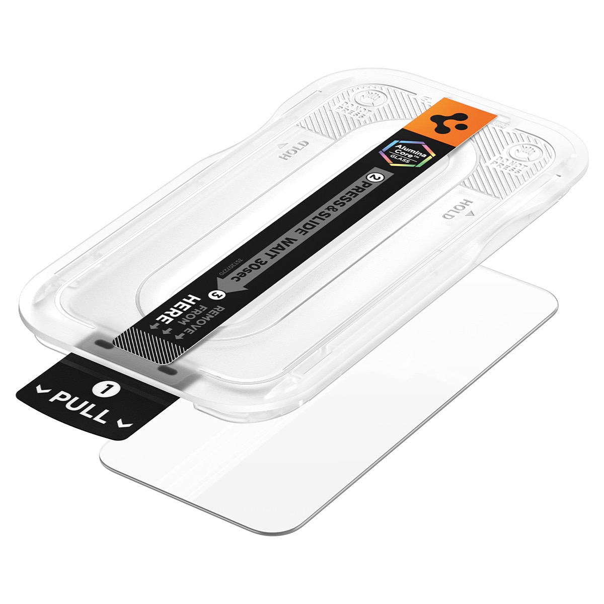 Set 2 folii sticla securizata Spigen Glas.tR EZ Fit Pro AluminaCore compatibila cu Google Pixel 11 Pro XL, Transparent