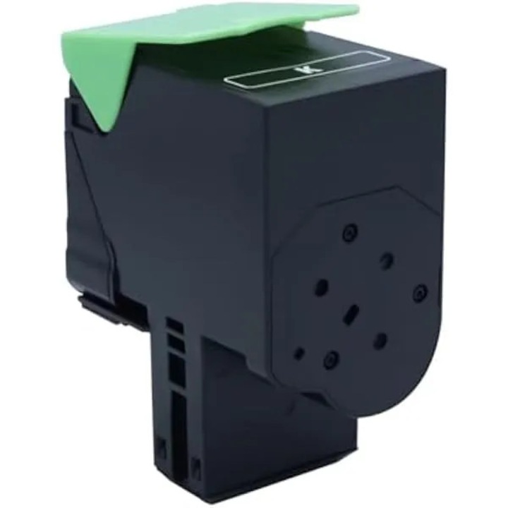 Kompatibilis fekete tonerpatron Lexmark C2310K0, C2325/C2325dw/C2425/C2425dw/C2535/C2535dw/MC2325/MC2325adw/MC2425/MC2425adw/MC2535/MC2535adwe/MC2640/MC2640adwe nyomtatókhoz, kapacitás 1.000 oldal (5% fedettség)