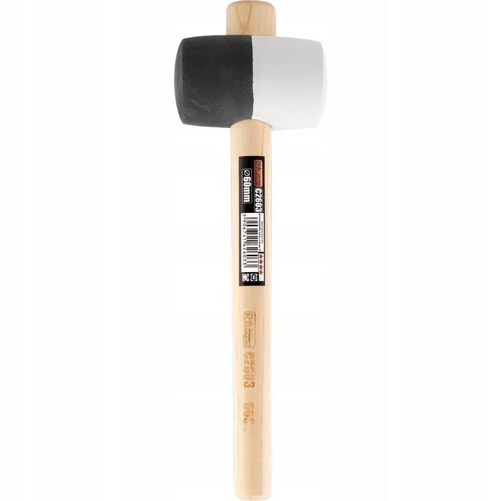 Ciocan Guma Richmann C2605, Maner Lemn, 1, 1kg