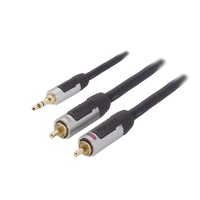 cablu audio stereo jack 35mm tata - 2x rca tata 20m negru profigold imagen 42_0_
0