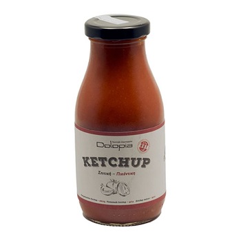 Ketchup picant de casa, Dolopia, perfect pentru pui la gratar, in burgeri sau cu carnati, 280 g