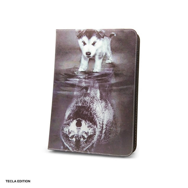 Husa tableta design Little Wolf pentru tablete 9-11"